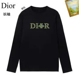 christian dior t-shirt manches longues pour unisexe s_1260421